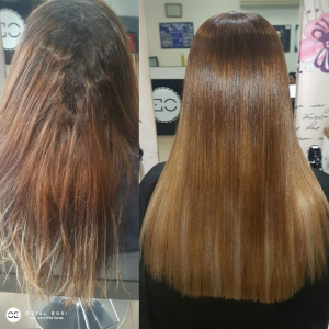 החלקת קראטין בעפולה מספרת אורטל אדרי